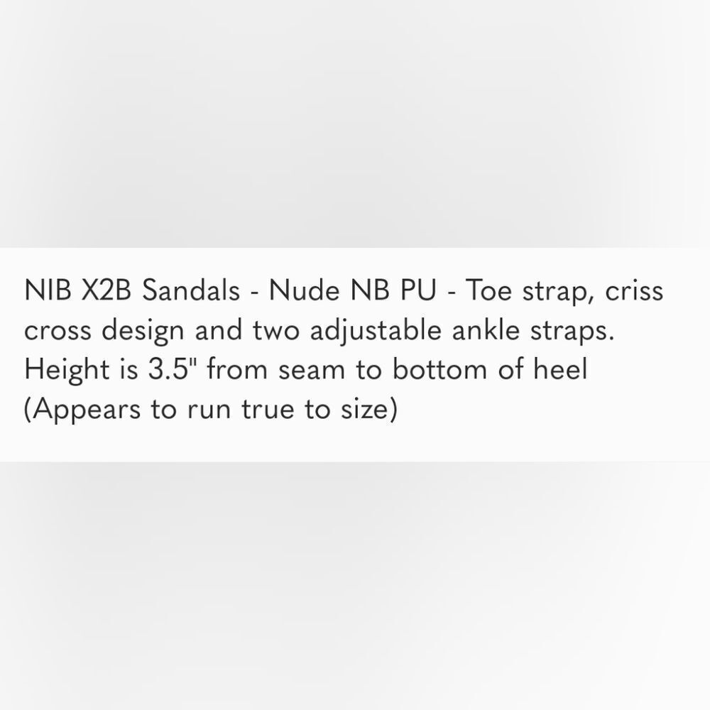 X2B block heel - Picture 5 of 9